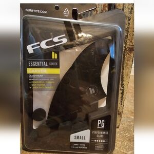 FCS 11 Carver Essential Series Carver Quad Rear PG Performance Glass Small.